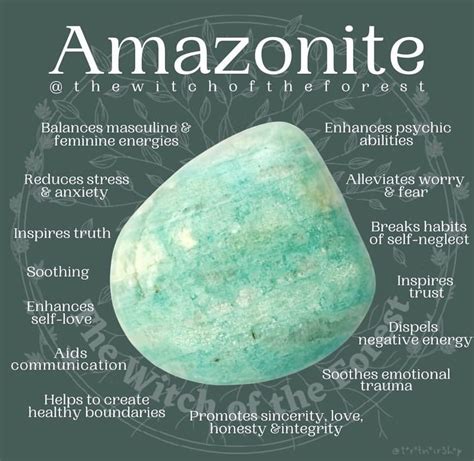 1. Meaning and Properties of Amazonite