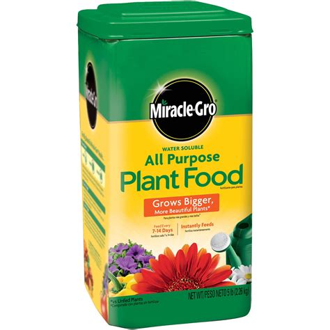 1. Miracle-Gro Water Soluble All Purpose Plant Food (24-8-16)