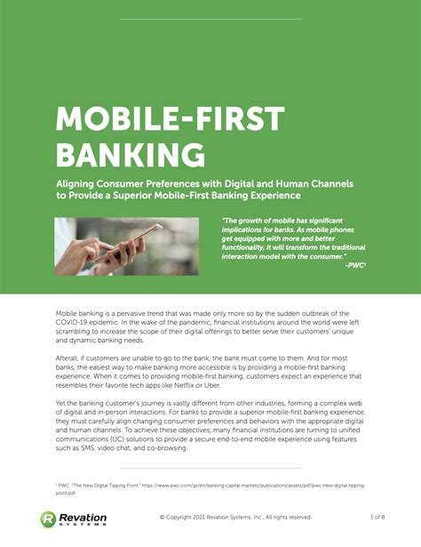 1. Mobile-First Banking: