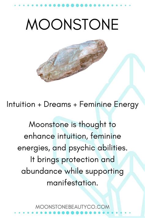 1. Moonstone: The Stone of Dreams and Intuition (2.1%)