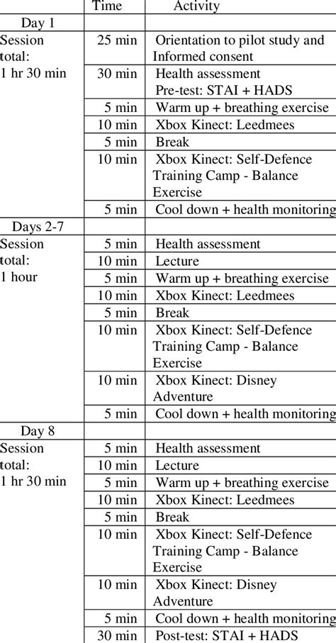 1. Motion-Based Exercise: