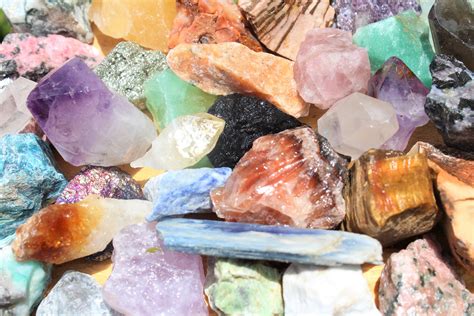 1. Natural Crystals: