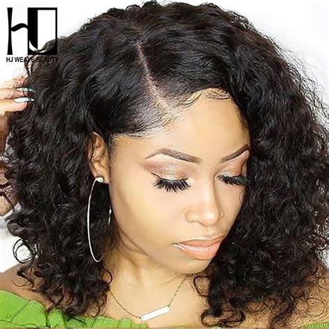 1. Natural Lace Front Human Hair Wigs