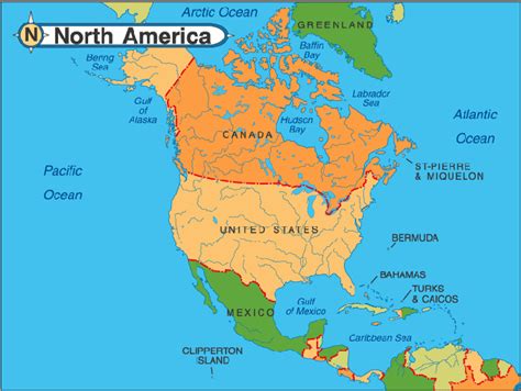 1. North America