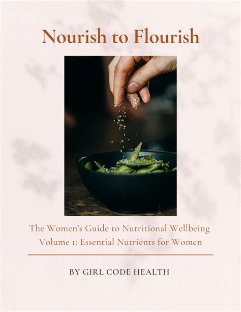 1. Nourishing Nutrients: