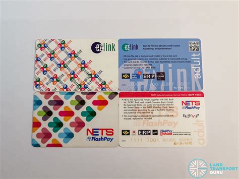 1. Obtain an EZ-Link card or NETS FlashPay card.