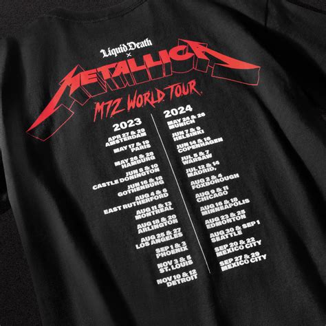 1. Official Concert Tees: