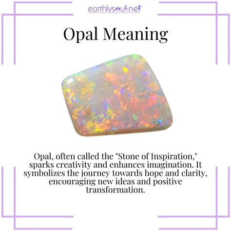 1. Opal: The Stone of Hope and Transformation