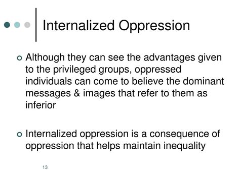 1. Oppression and Inequality