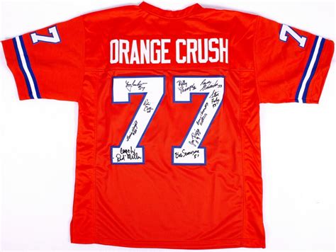 1. Orange Crush Jersey (1977-1982)