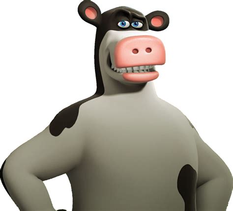 1. Otis the Cow: The Laid-Back Leader