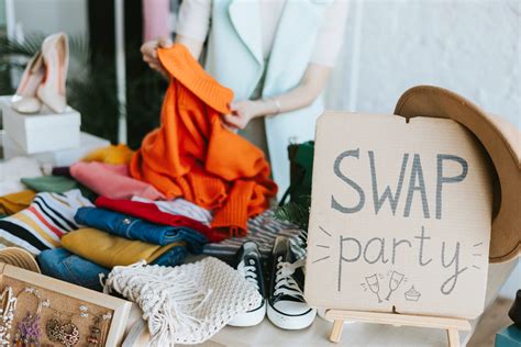 1. Participate in Fashion Swap Events