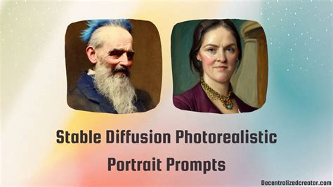 1. Photorealistic Portraits from Text