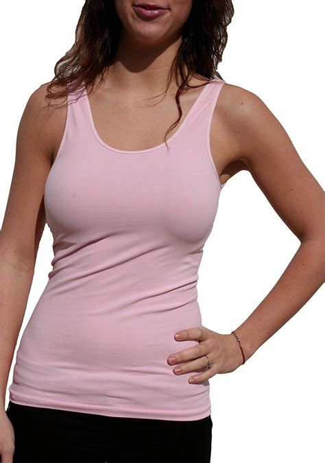 1. Pink Tank Top: