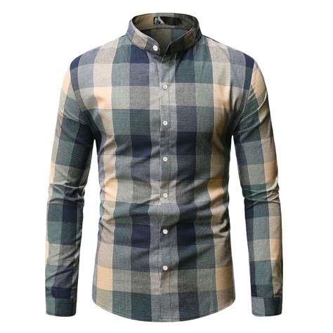 1. Plaid Button-Down Shirts