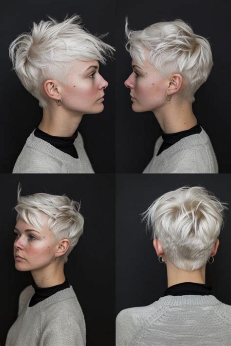 1. Platinum Pixie Perfection