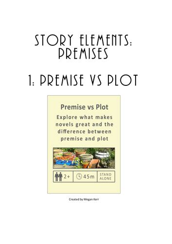 1. Plot and Premise