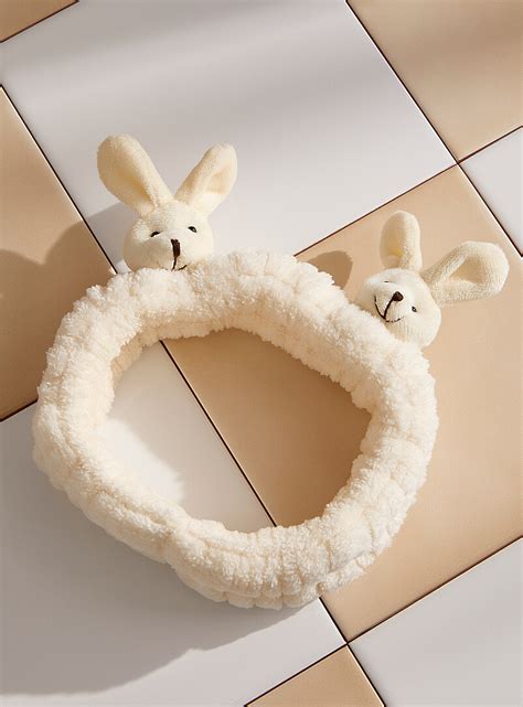 1. Plush Rabbit Headband