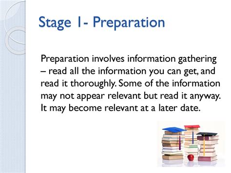 1. Preparation: