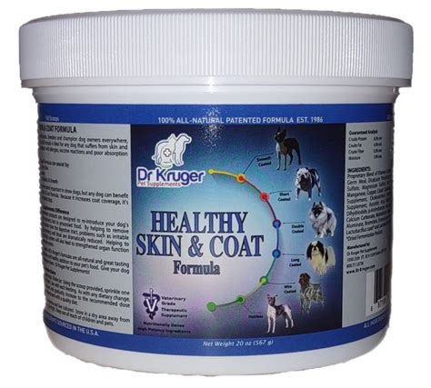 1. Promotes Healthy Skin and Coat: