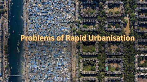 1. Rapid Urbanization: