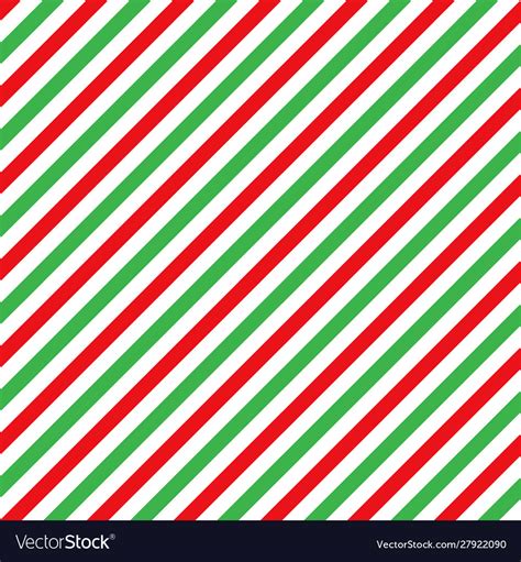 1. Red and Green Stripes: