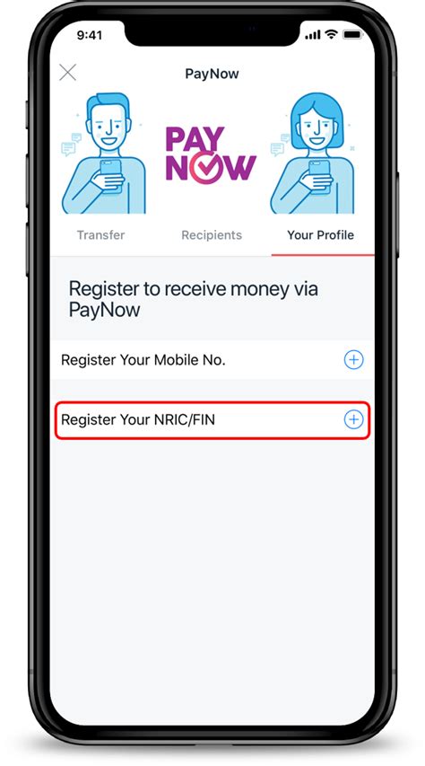 1. Register for a PayNow Account