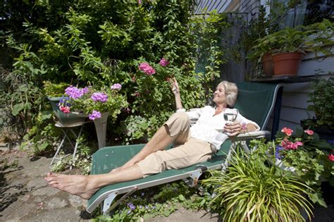 1. Relaxing in the Garden: