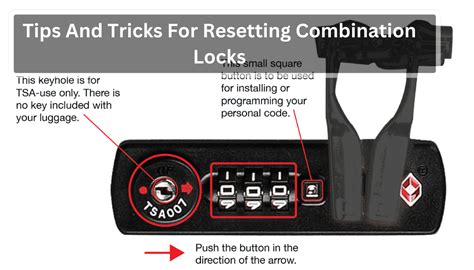 1. Resetting the Combination