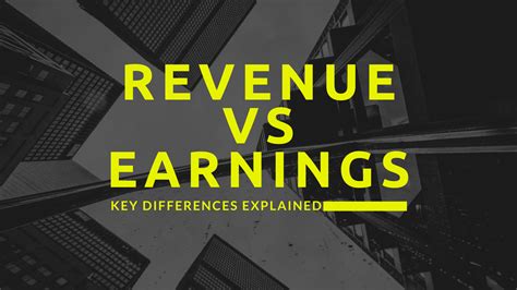 1. Revenue and Earnings