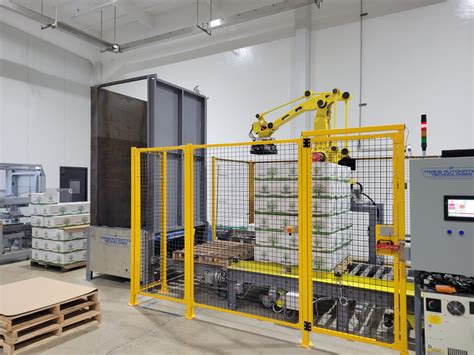 1. Robotic Palletizers: