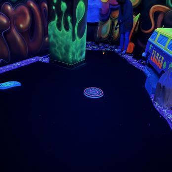 1. Rock of Ages Blacklight Minigolf: