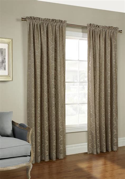 1. Rod Pocket Curtains: