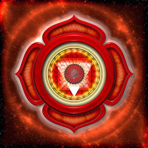 1. Root Chakra: Red