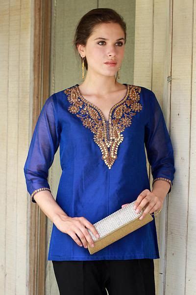 1. Royal Blue Tunic: