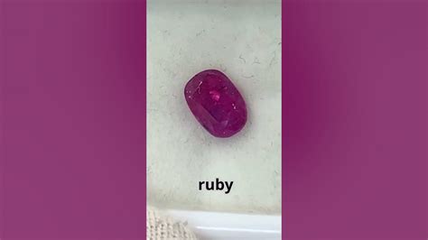 1. Ruby, the Fiery Red Gemstone: