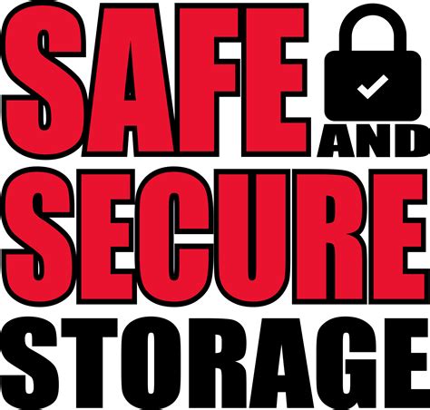 1. Safe and Secure Storage: