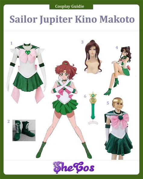 1. Sailor Jupiter's Dress: