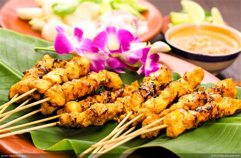 1. Satay: A Barbecued Delight