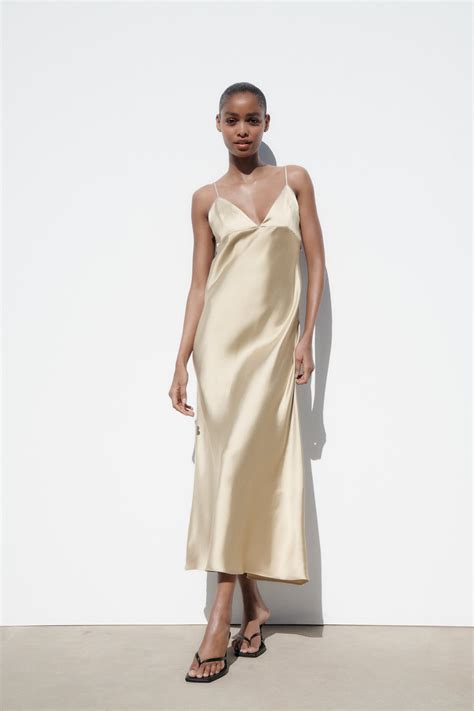 1. Satin Slip Dress