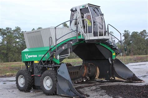 1. Self-Propelled Windrow Compost Turners