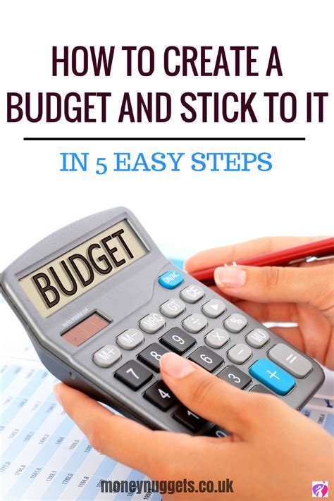 1. Set a Budget and Stick to it: