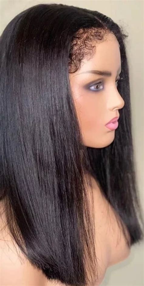 1. Silky Straight Lace Front Wig