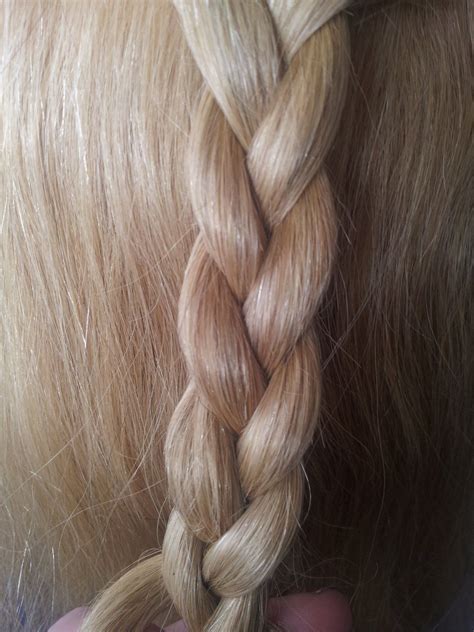 1. Simple Three-Strand Braid with Highlights