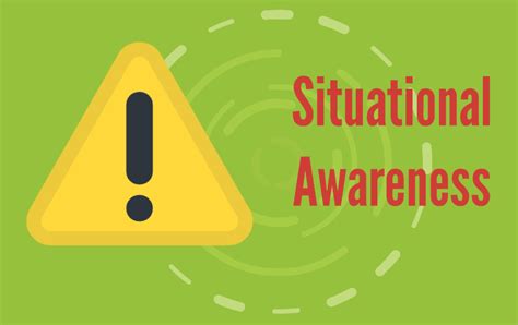 1. Situational Awareness: