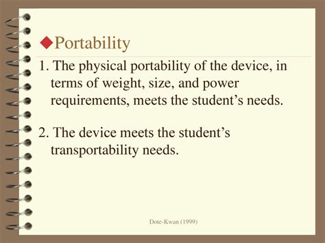 1. Size and Portability: