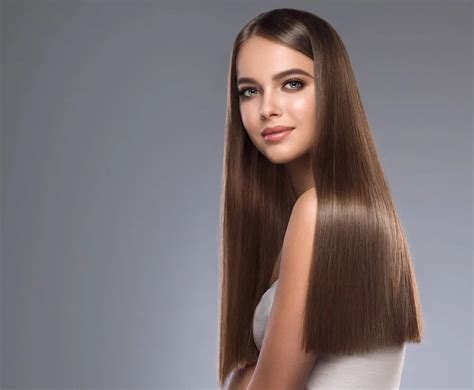 1. Sleek and Shiny Straight Hair