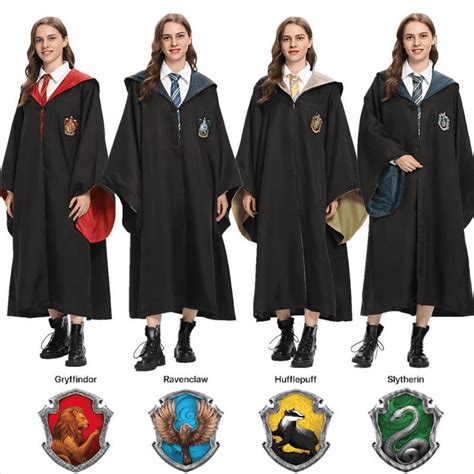 1. Slytherin House Robe with Formal Dress Pants