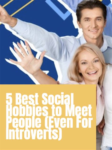 1. Social Hobby Classes: