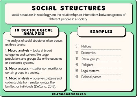 1. Social Structure: